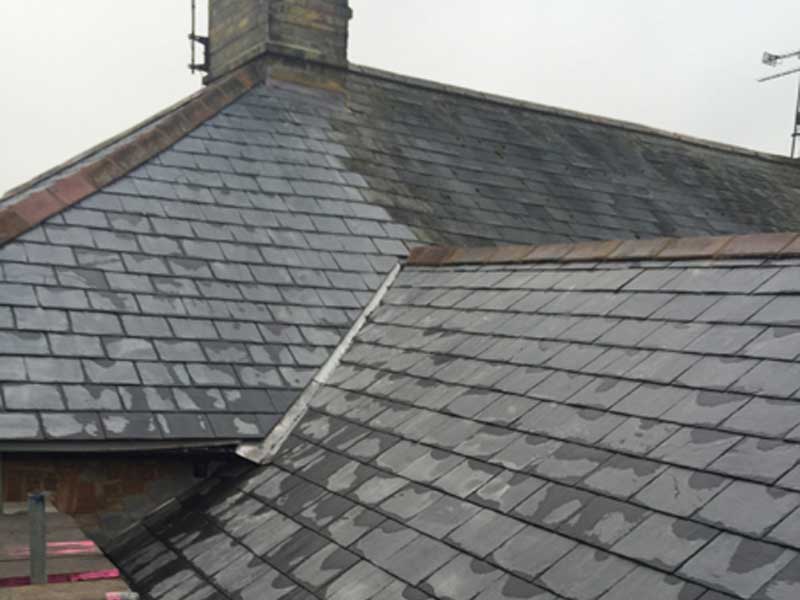 New slate roof in finchley london