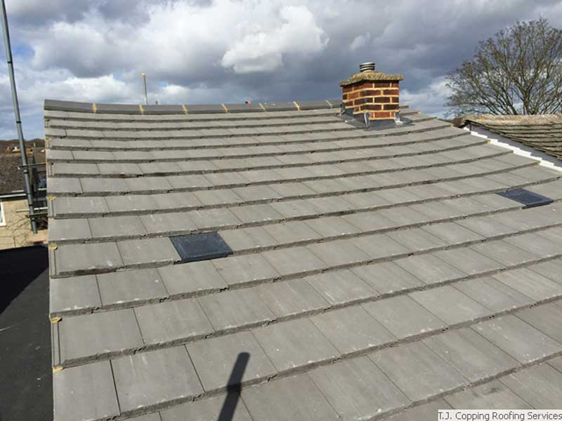 New slate roof london