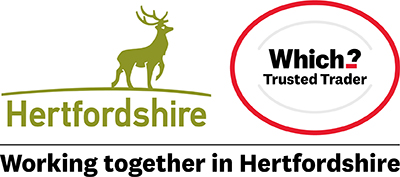 Which Trusted Trader Hertfordshire Logo